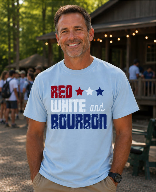 Red, White & Bourbon Tee