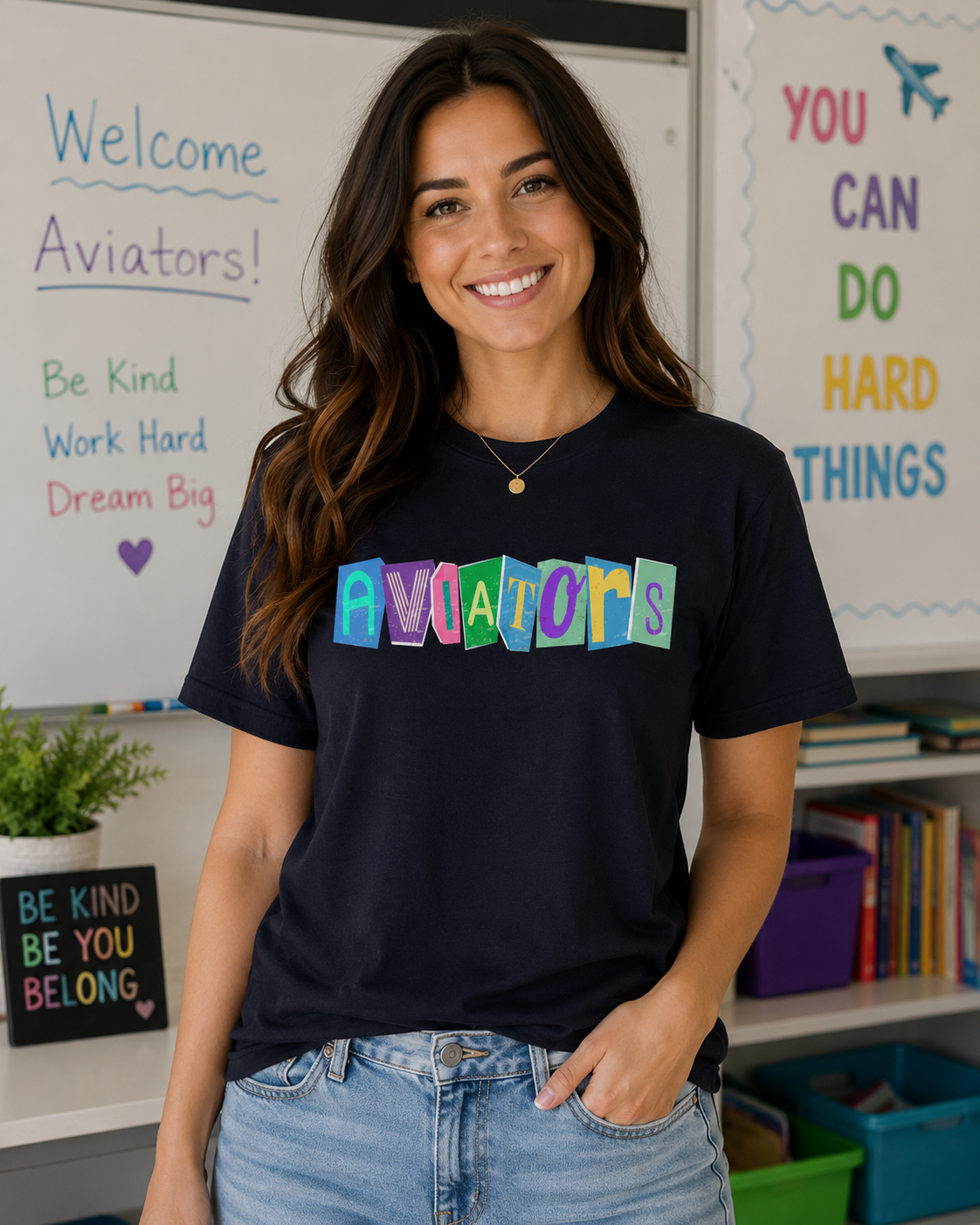 Retro Pop Aviators Bella Canvas Tee