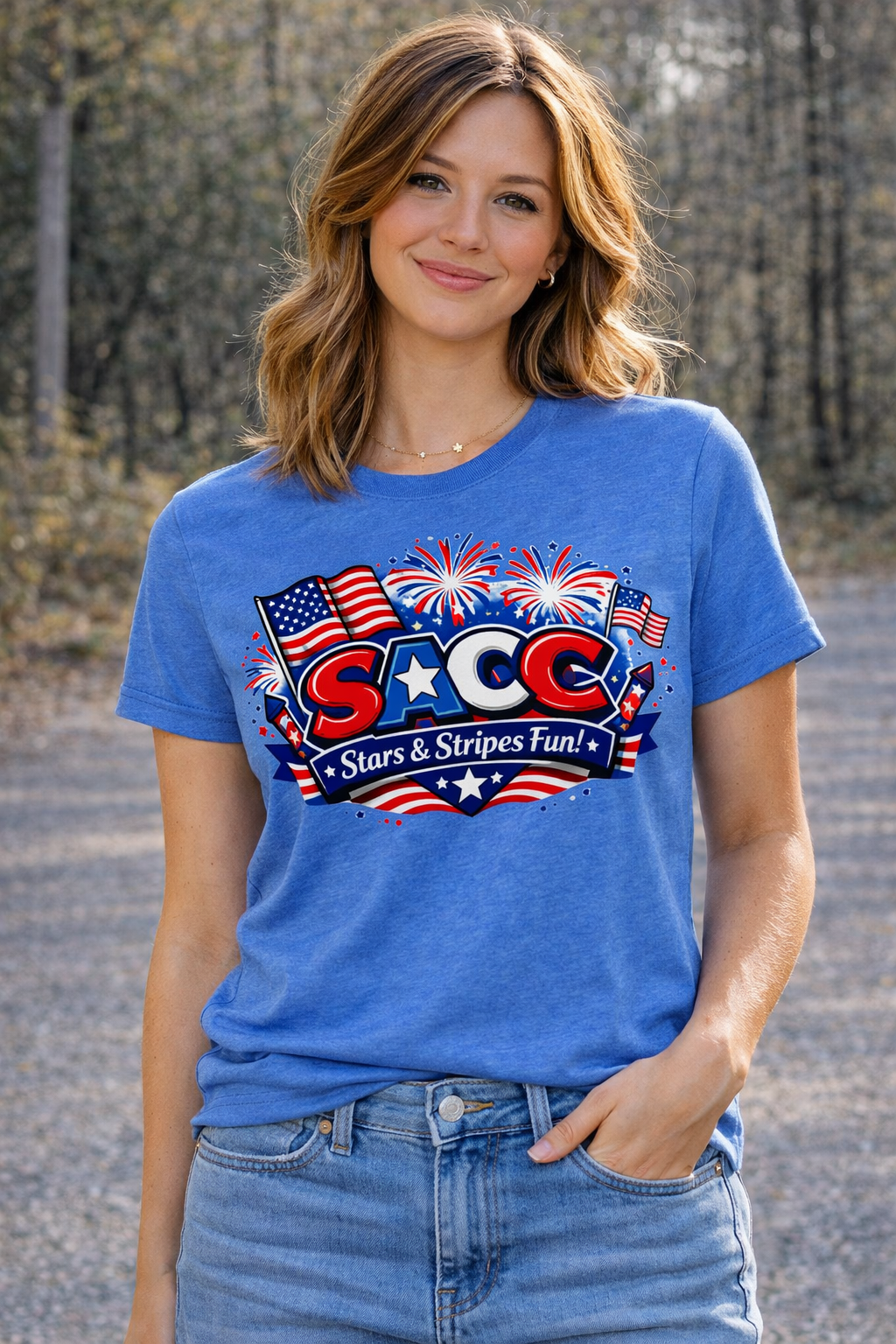SACC Stars & Stripes Tee