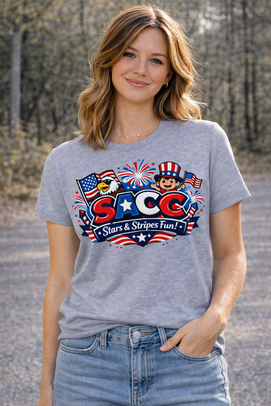 SACC Stars & Stripes Characters Tee