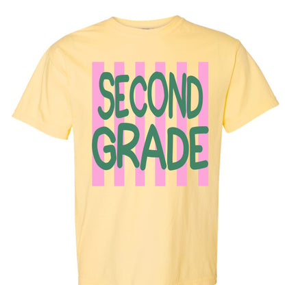 Second Grade Stripe Tee