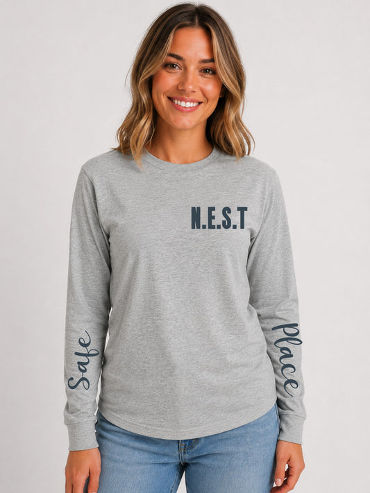 Safe Place Long Sleeve Tee