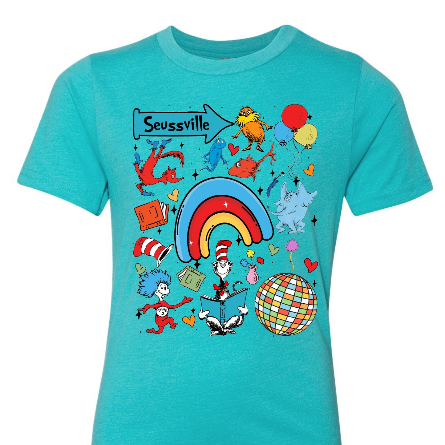 Read Across Seussville Tee