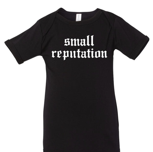 Small Reputation onesie