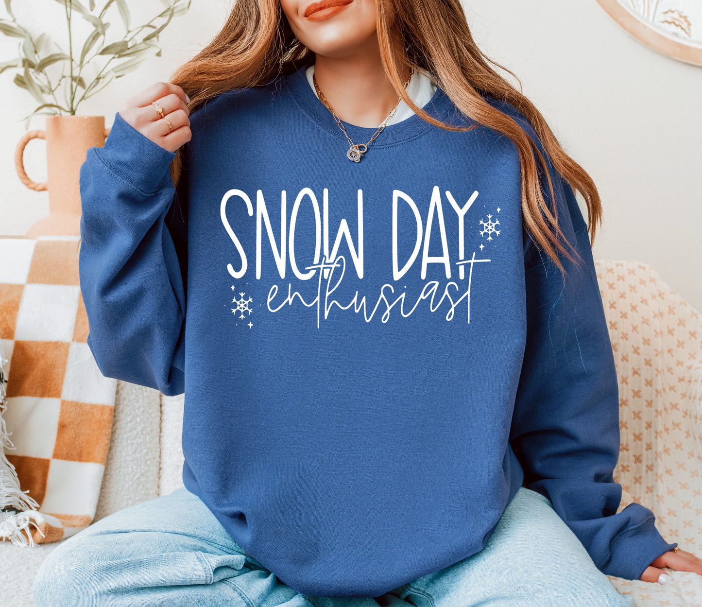 Snow Day Enthusiast sweatshirt