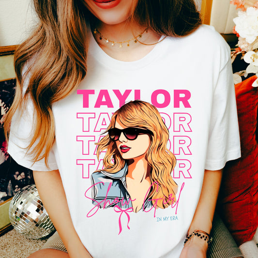 Taylor Taylor Taylor Show Girl Tee