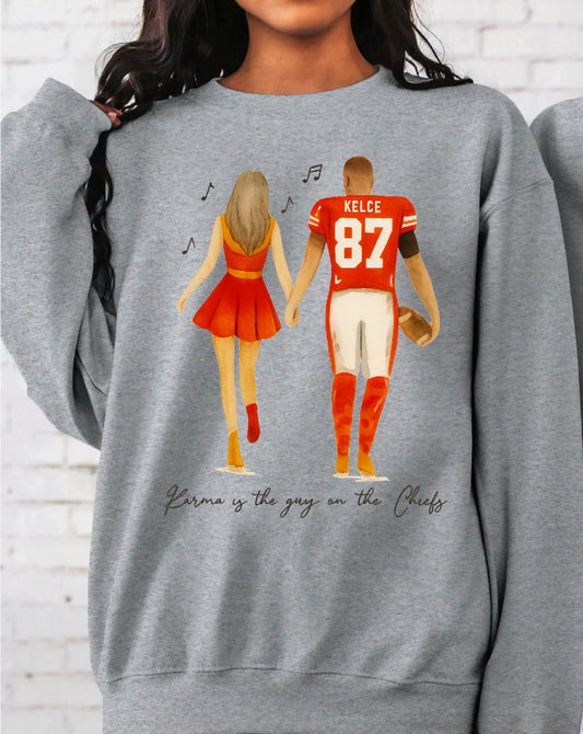 Taylor and Kelce Sweatshirt