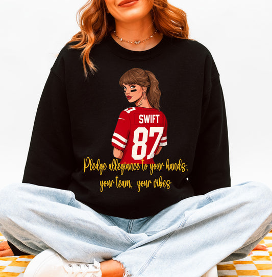 Chiefs Jersey Taylor Sweatshirt