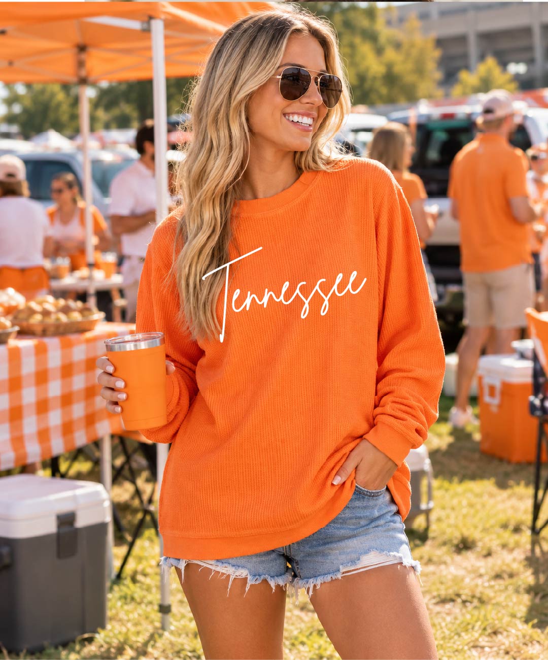 Tennessee Signature Corded Crewneck