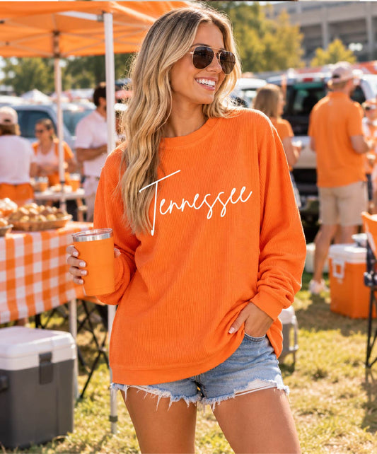 Tennessee Signature Corded Crewneck