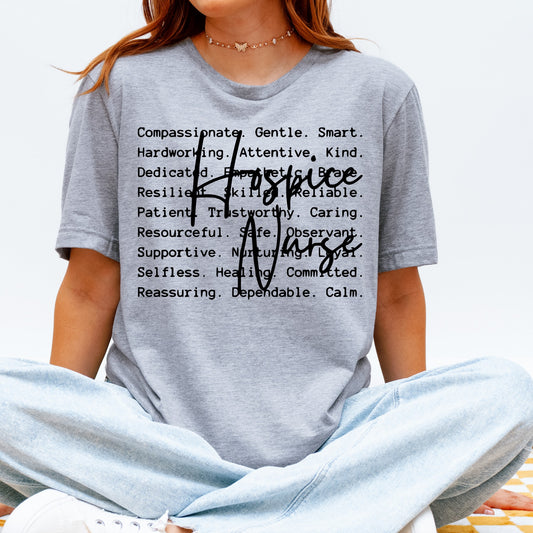 The Heart of a Hospice Nurse Tee