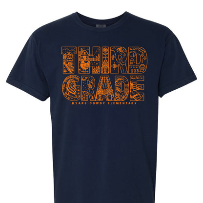 Third Grade Byars Dowdy Tee - youth