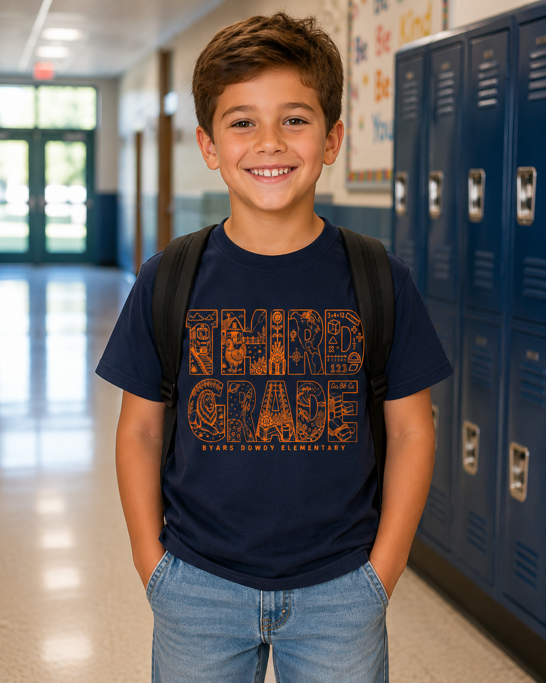 Third Grade Byars Dowdy Tee - youth
