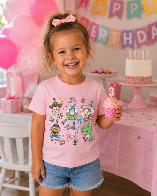 Toy Story Birthday Squad Tee