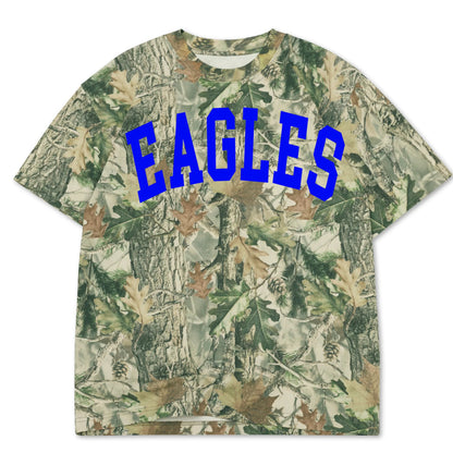 Eagles Vintage Wood Camo YOUTH Tee