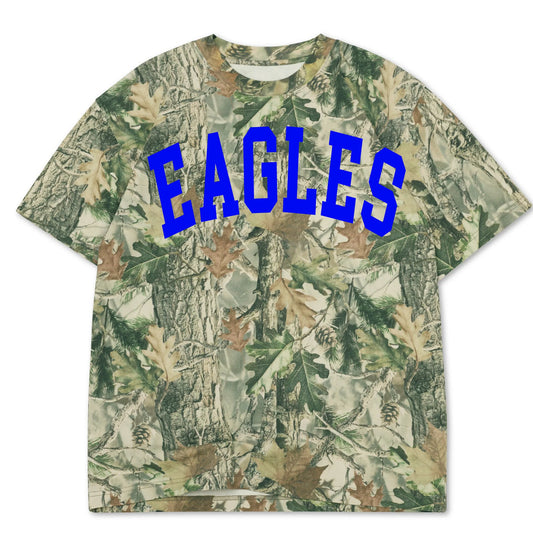 Eagles Vintage Wood Camo YOUTH Tee