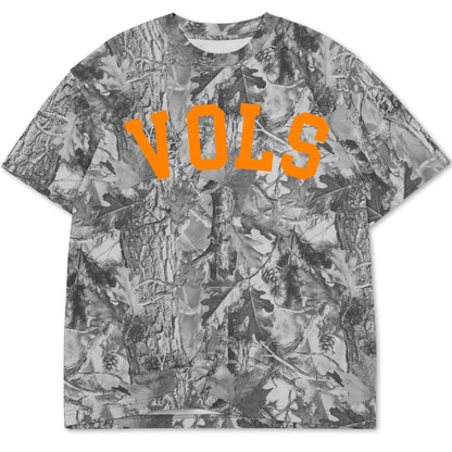 Vols Vintage Gray Camo Tee
