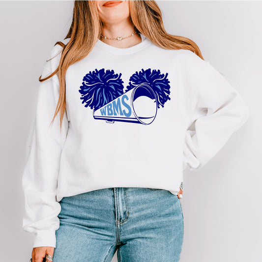 WBMS Cheer Sweatshirt