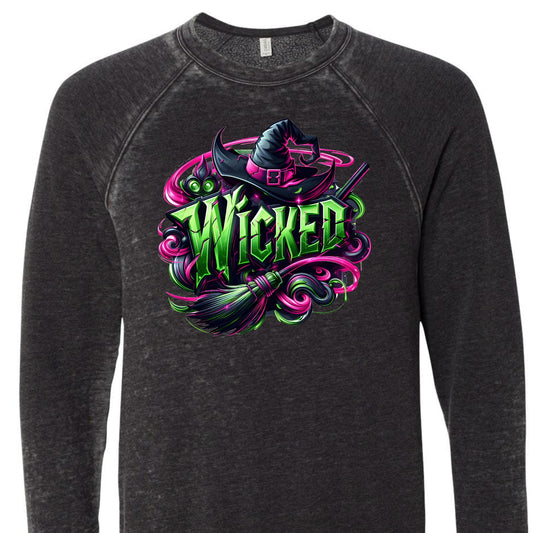 Wicked Acid Washed Sweatshirt