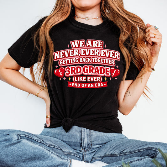 End of an era 3rd grade tee