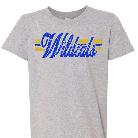 Wildcats Retro Stripe Tee