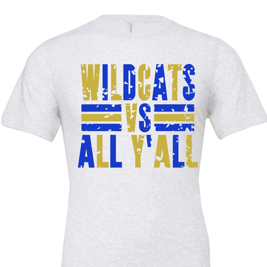 Wildcats Vs All Y'all tee