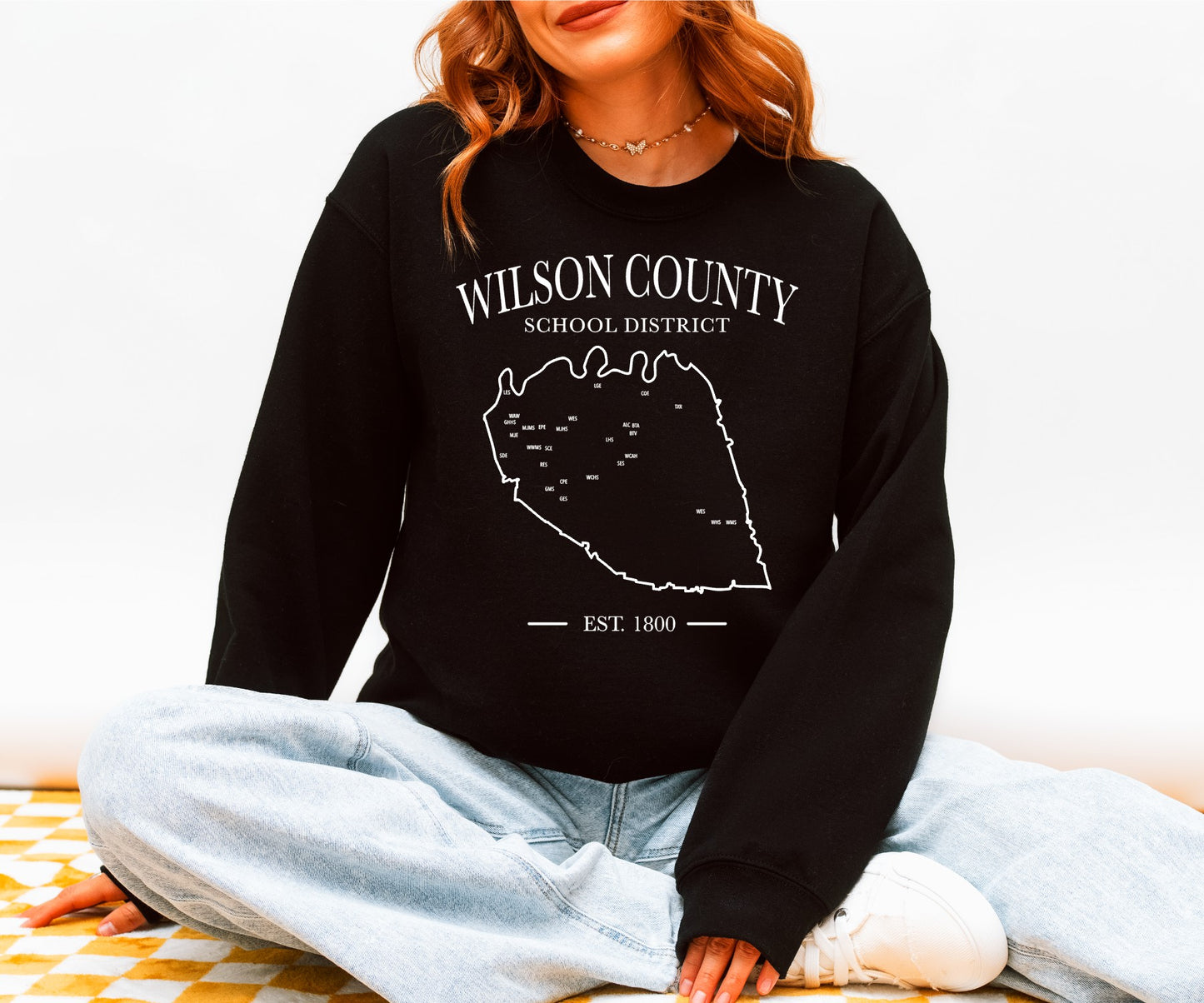 Wilson County Schools Heritage Crewneck