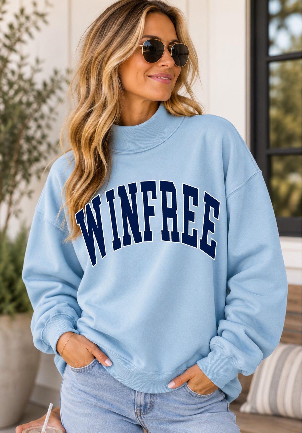 Winfree Collegiate Mock Neck