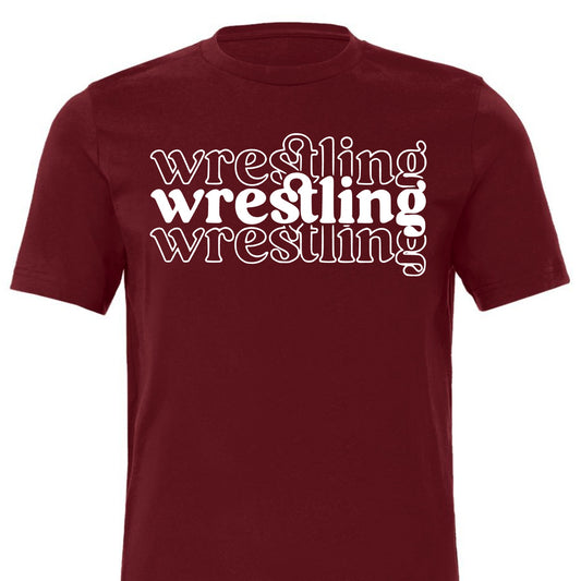 Wrestling wrestling wrestling tee