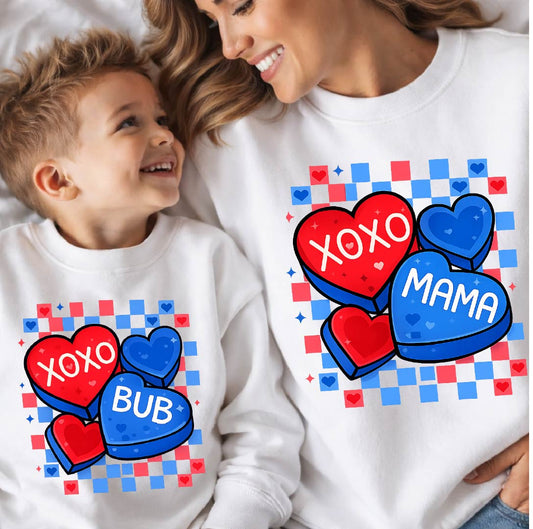 XOXO Mama & Bub Sweatshirts