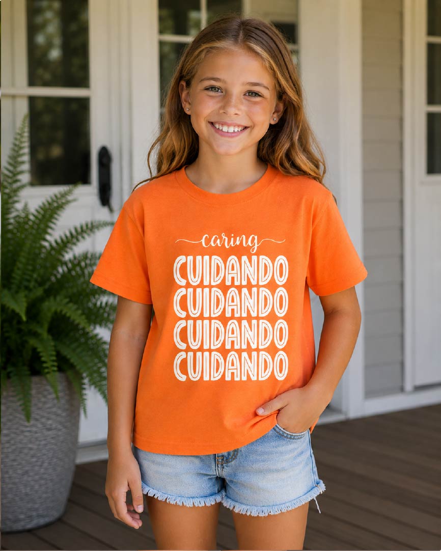 Caring Cuidando Tee