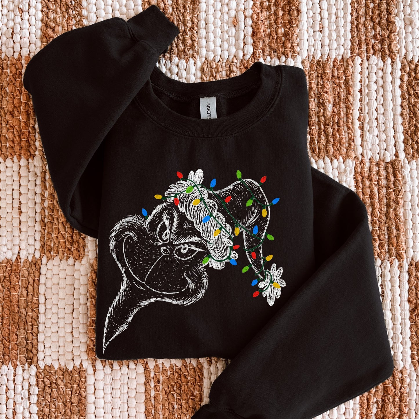 Peeking Grinch Sweatshirt