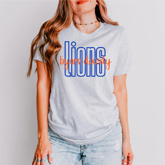 Lions Signature Script Tee