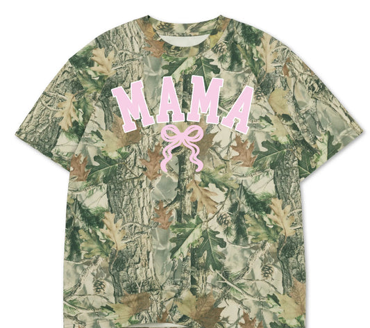 Camo Mama Bow Tee