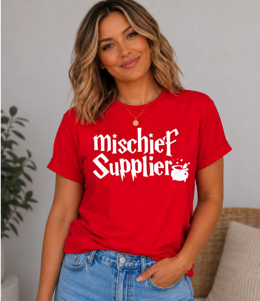 Mischief Supplier Wizard-Inspired Tee
