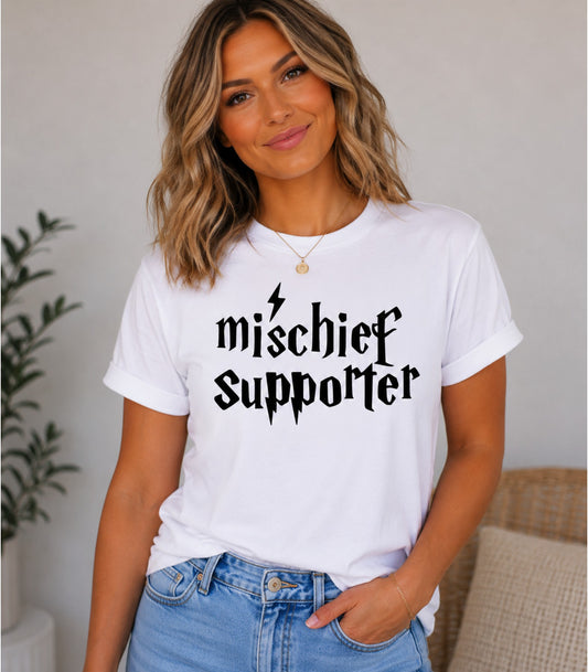 Mischief Supporter Wizard-Inspired Tee