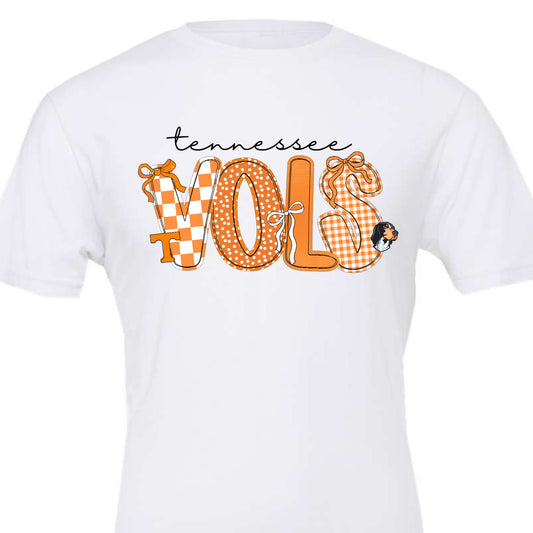 Tennessee Vols Patchwork Tee