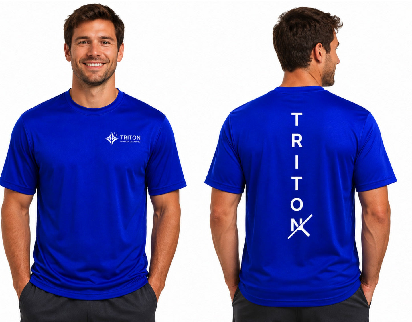Triton Window Cleaning Polyester Tee
